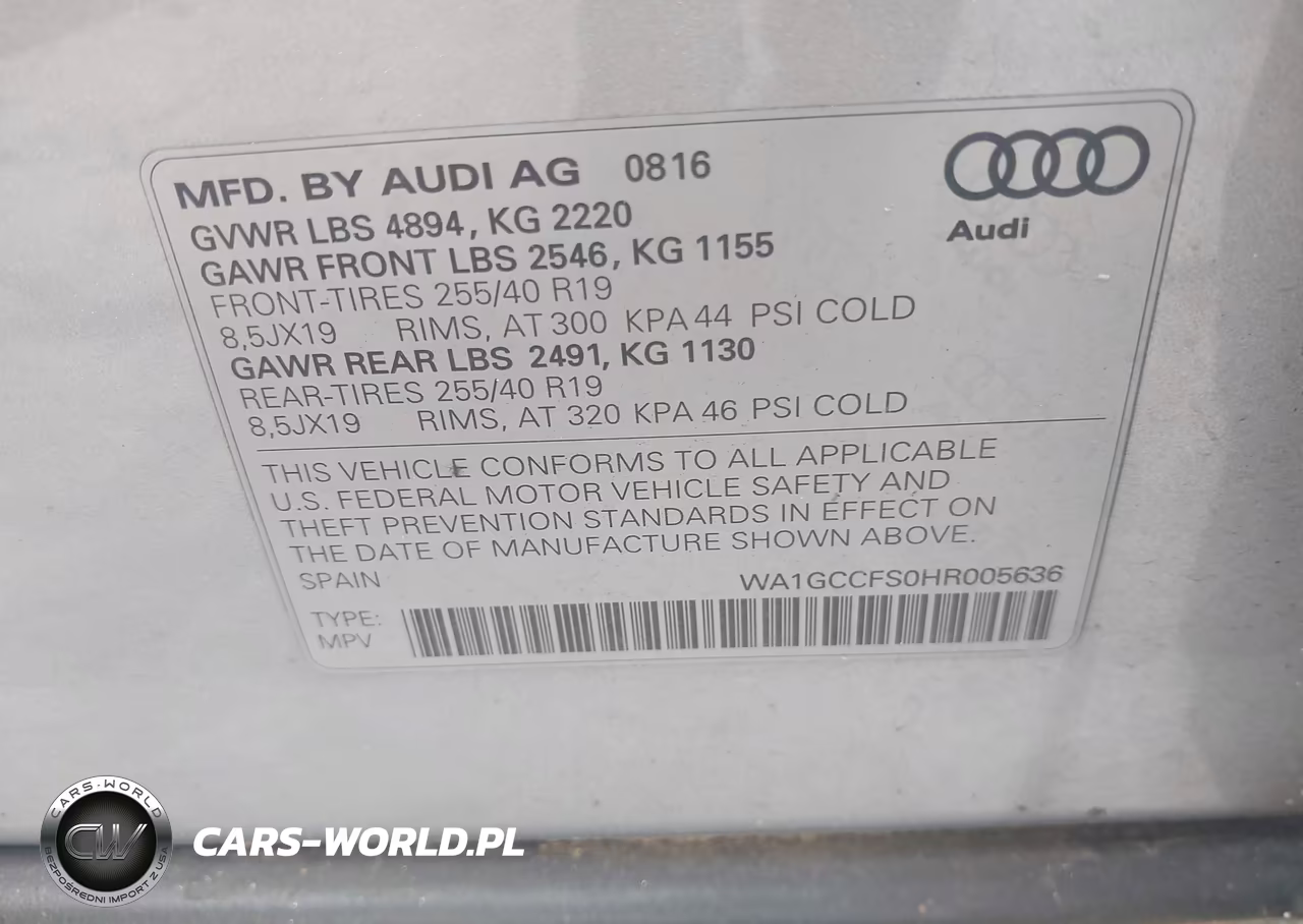 2017 Audi Q3 2.0T Premium VIN:WA1GCCFS0HR005636 - 9