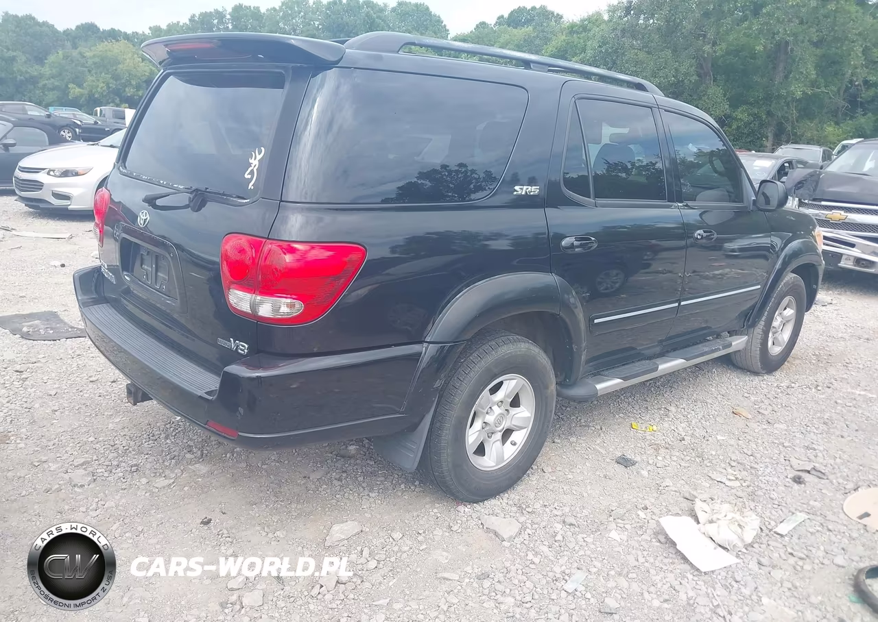 2005 Toyota Sequoia Sr5 V8 VIN:5TDZT34A25S252937 - 4