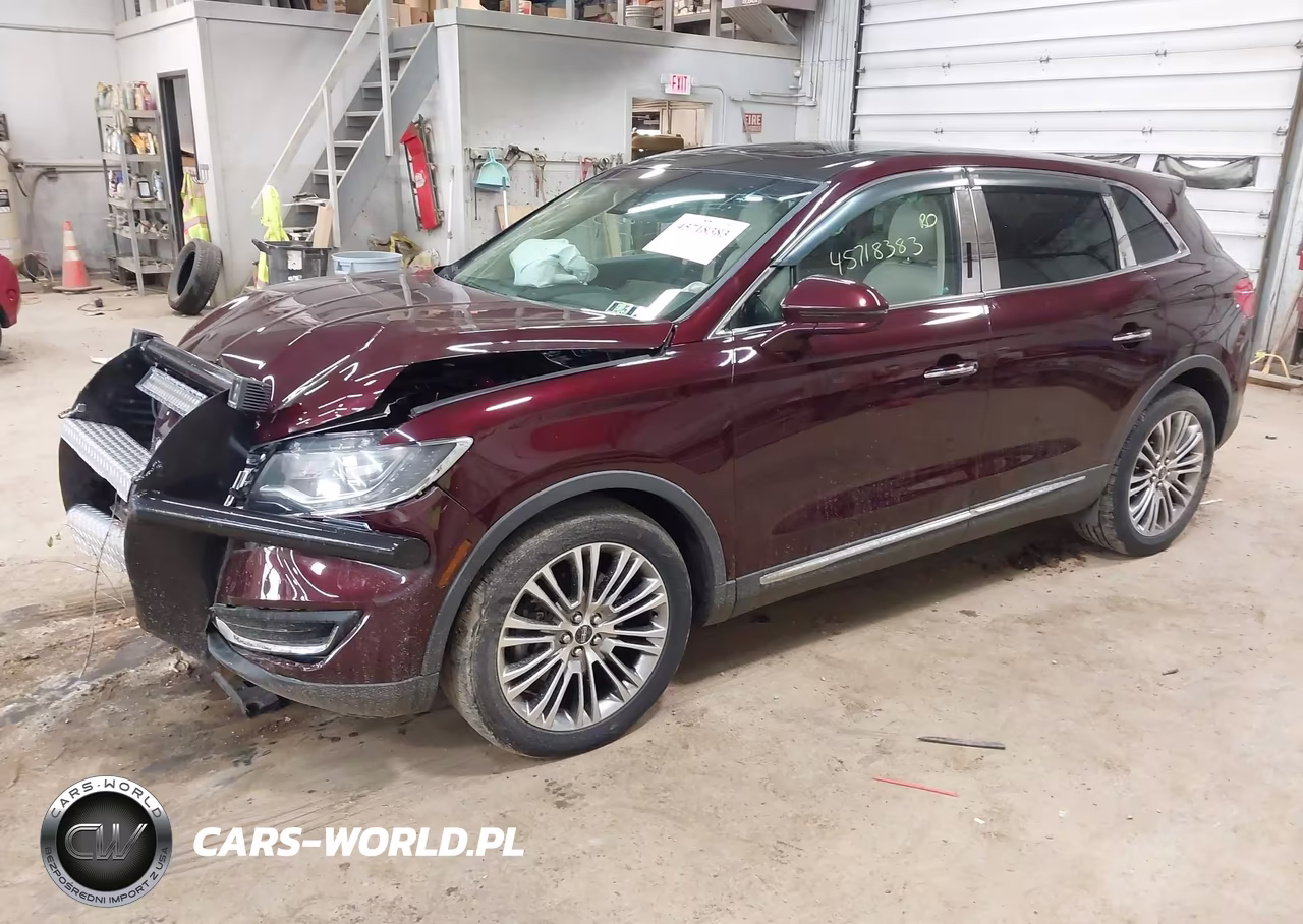 2017 Lincoln Mkx Reserve VIN:2LMPJ8LR8HBL10525 - 2