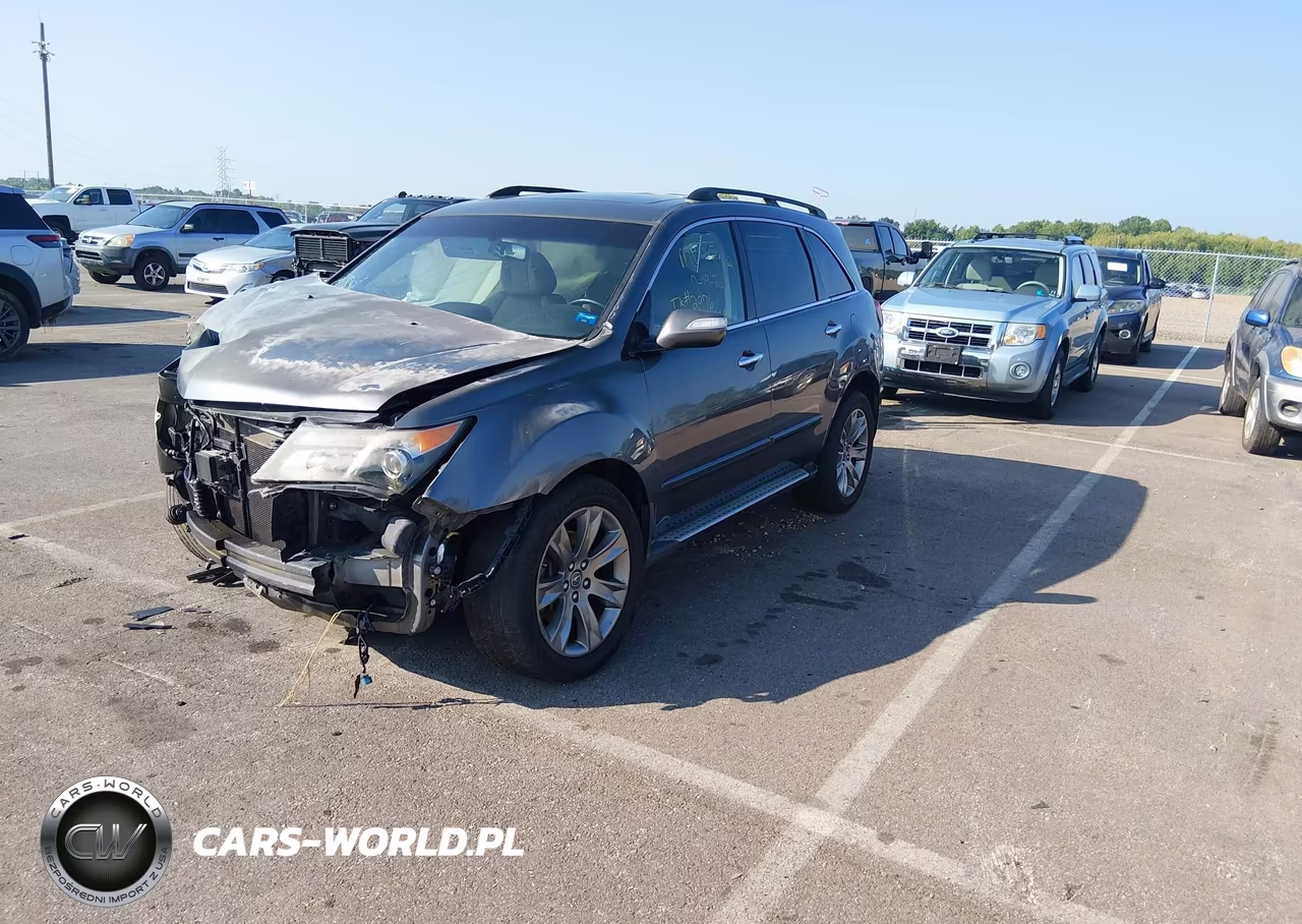 2012 Acura Mdx Advance Package VIN:2HNYD2H61CH547669 - 2