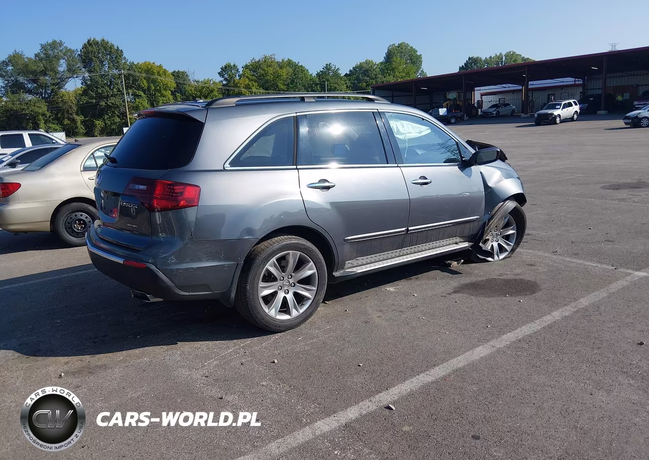 2012 Acura Mdx Advance Package VIN:2HNYD2H61CH547669 - 4