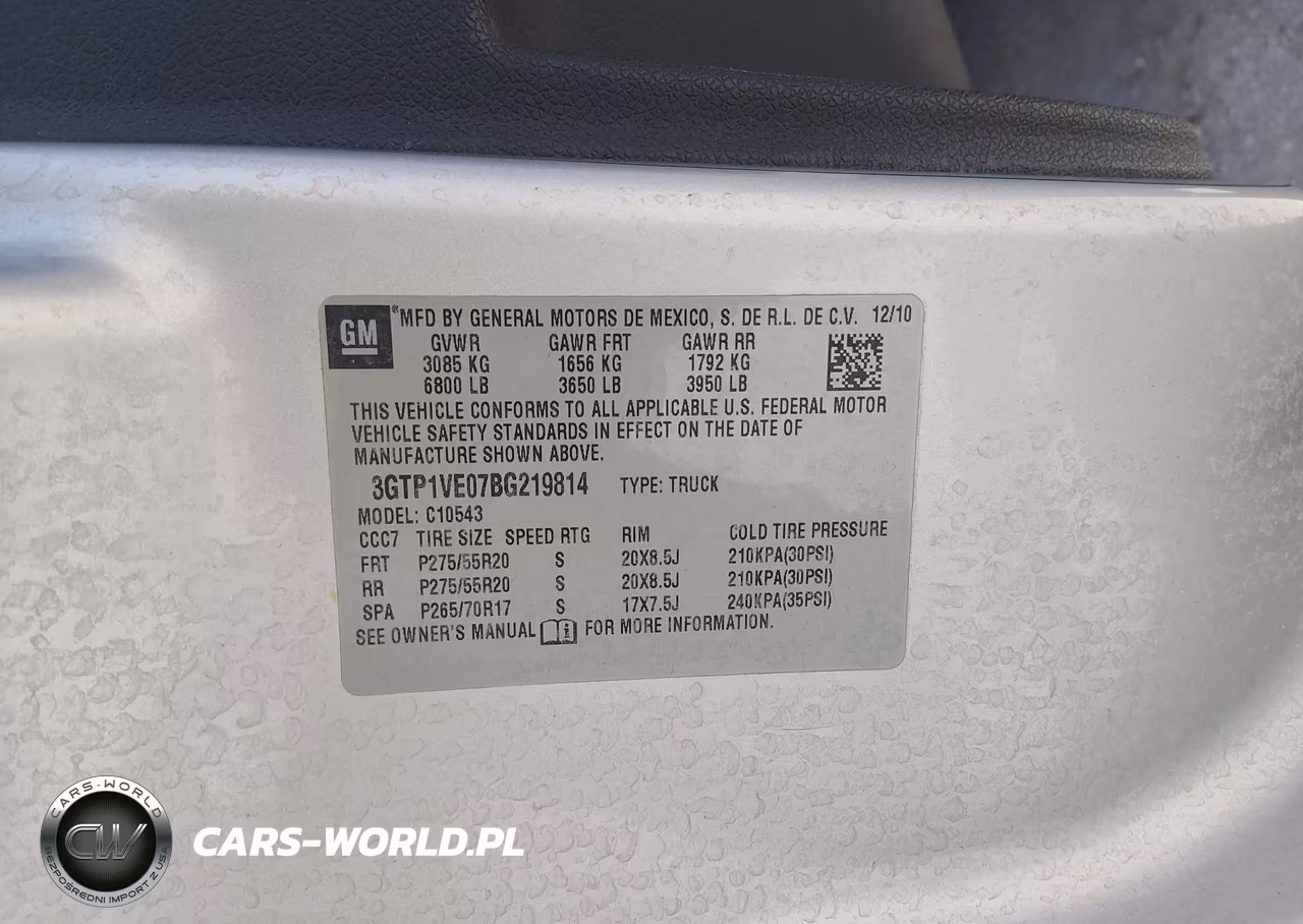 2011 GMC Sierra 1500 Sle VIN:3GTP1VE07BG219814 - 9