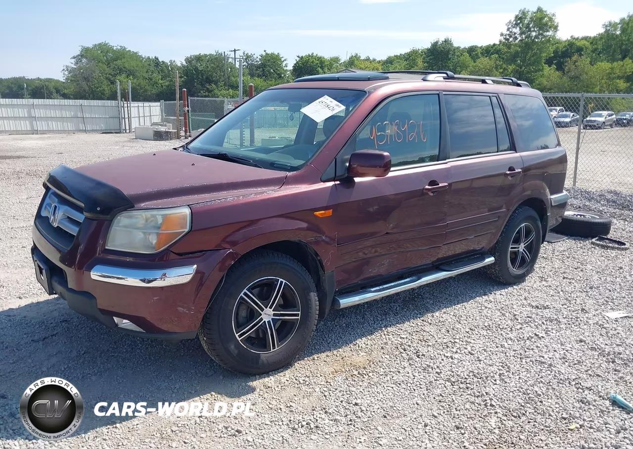2007 Honda Pilot Ex-L VIN:5FNYF18797B001183 - 2
