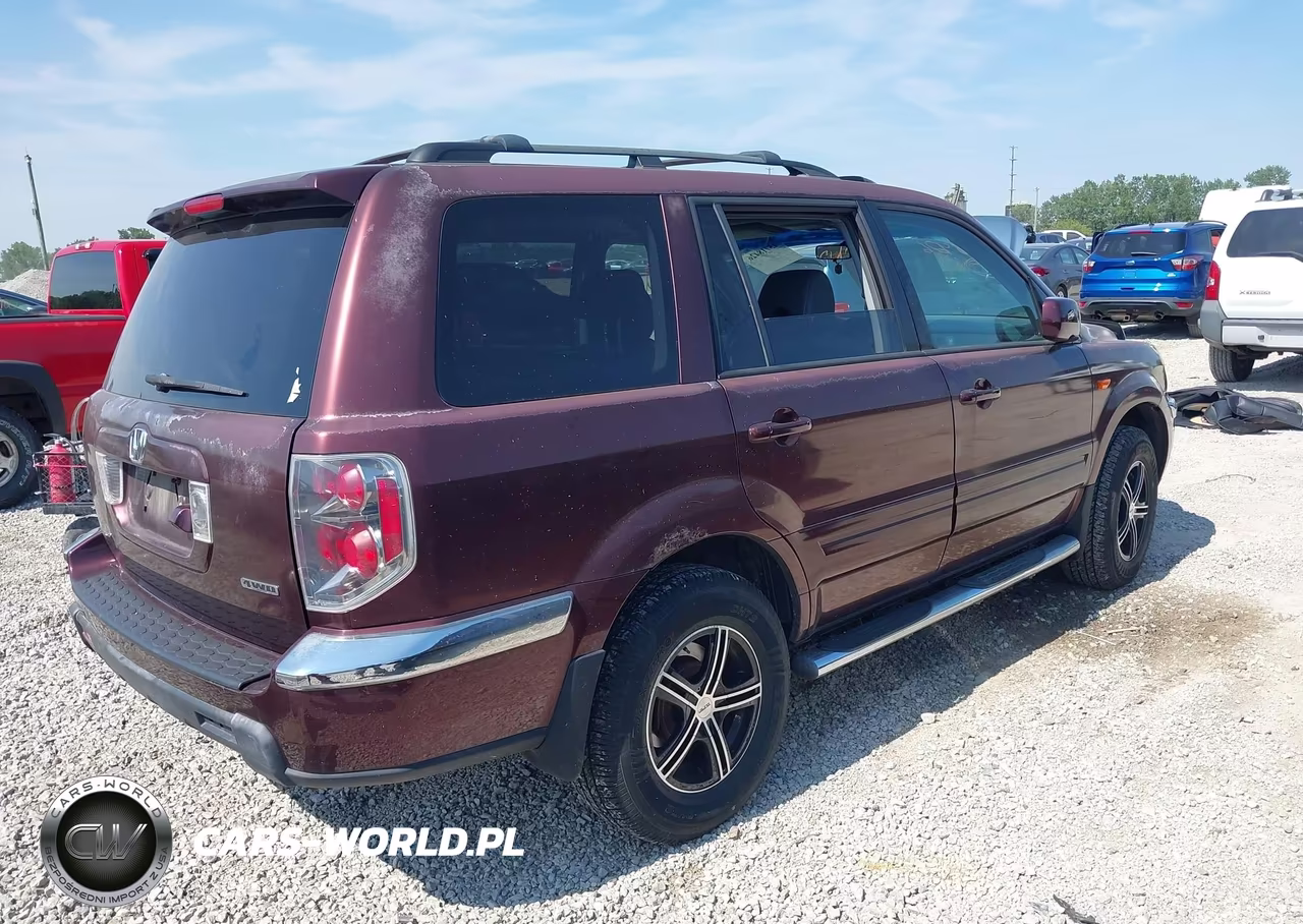 2007 Honda Pilot Ex-L VIN:5FNYF18797B001183 - 4