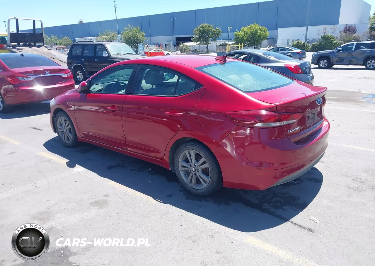 2017 Hyundai Elantra Se VIN:KMHD84LF5HU104145 - 3