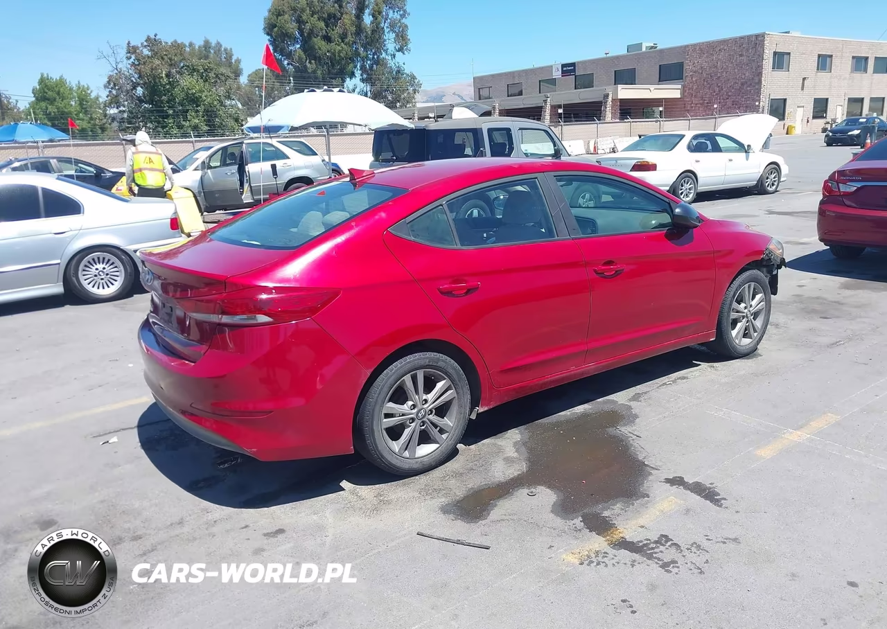 2017 Hyundai Elantra Se VIN:KMHD84LF5HU104145 - 4
