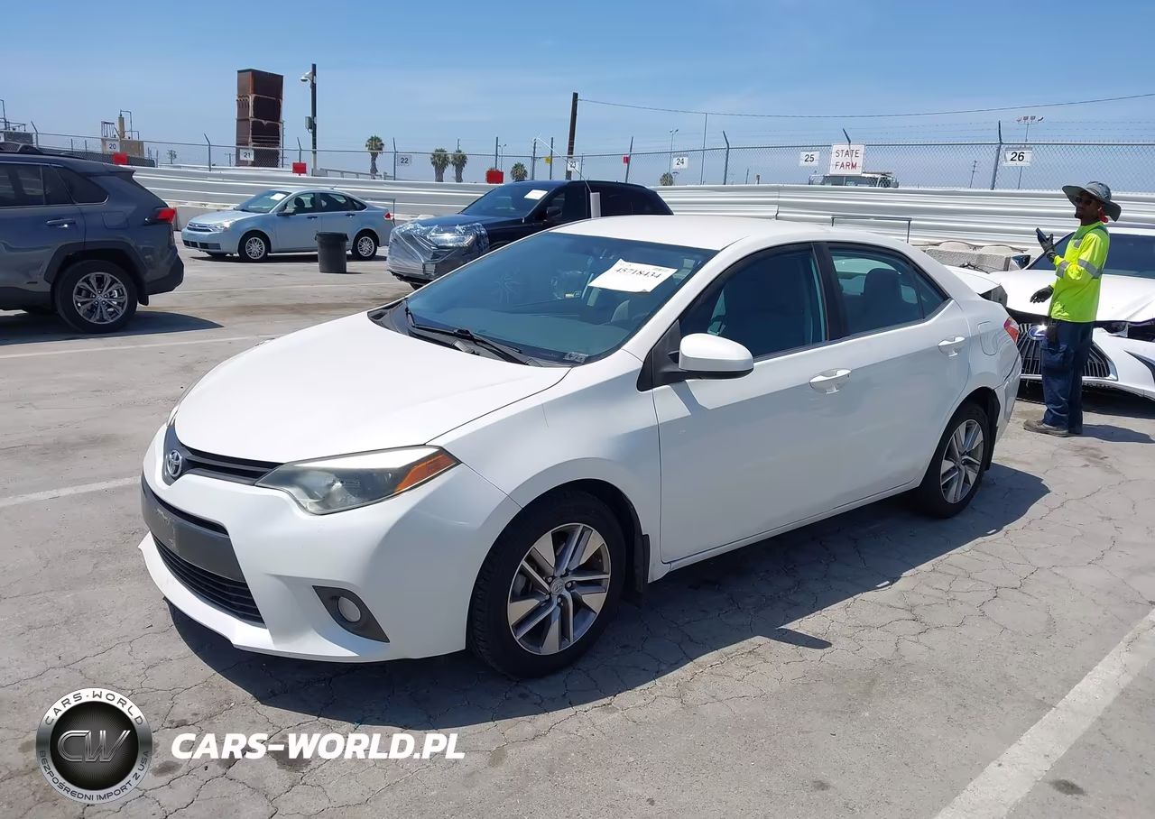 2015 Toyota Corolla Le Eco Plus VIN:5YFBPRHEXFP204571 - 2