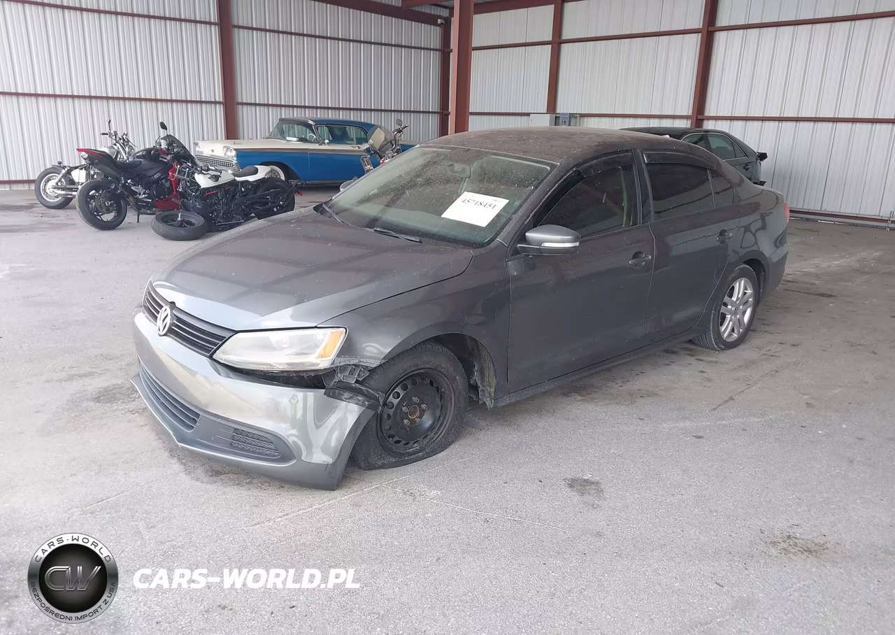 2012 Volkswagen Jetta 2.5L Se VIN:3VWDX7AJ5CM341213 - 2