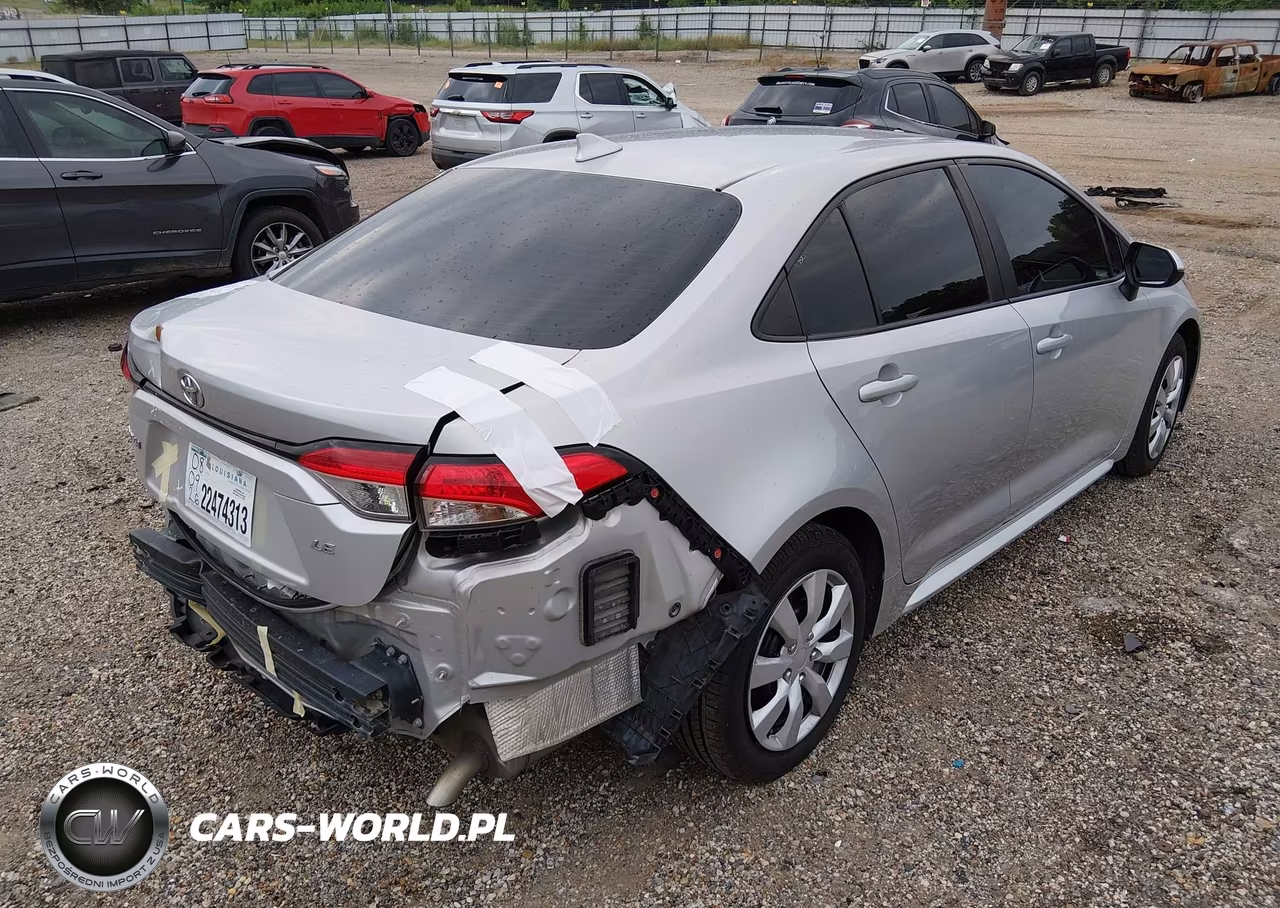 2021 Toyota Corolla Le VIN:5YFEPMAE3MP249875 - 4