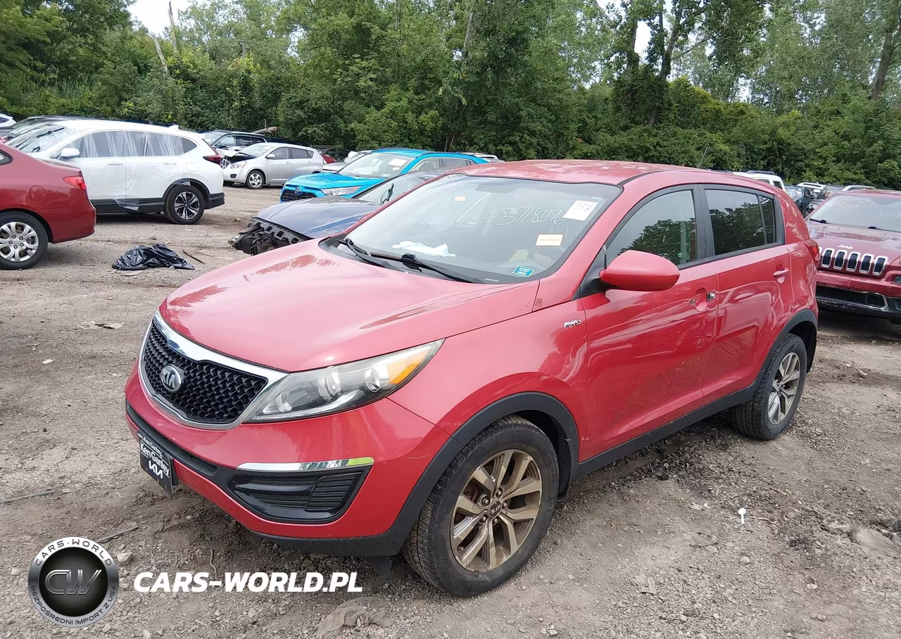 2015 Kia Sportage Lx VIN:KNDPBCAC8F7710363 - 2