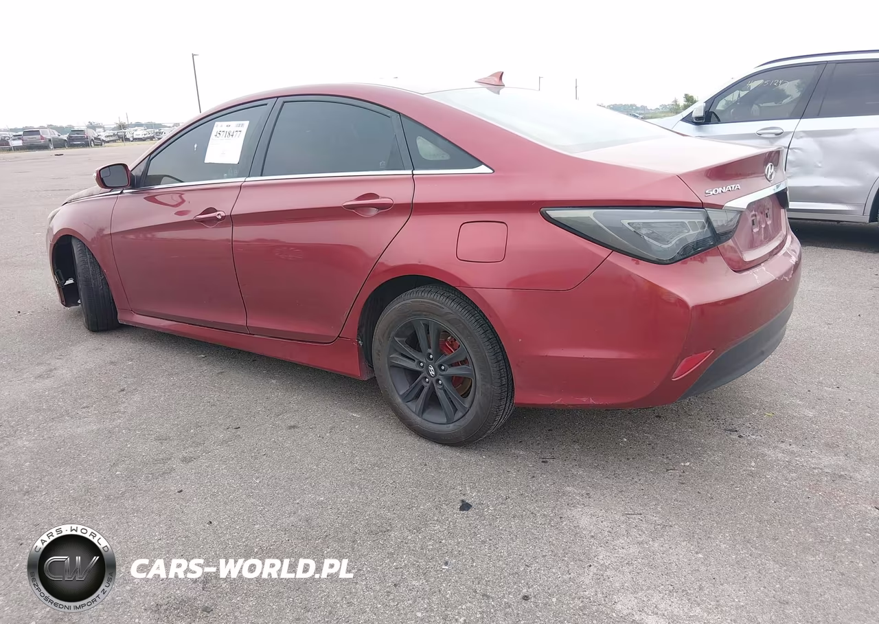 2014 Hyundai Sonata Gls VIN:5NPEB4AC8EH946325 - 3
