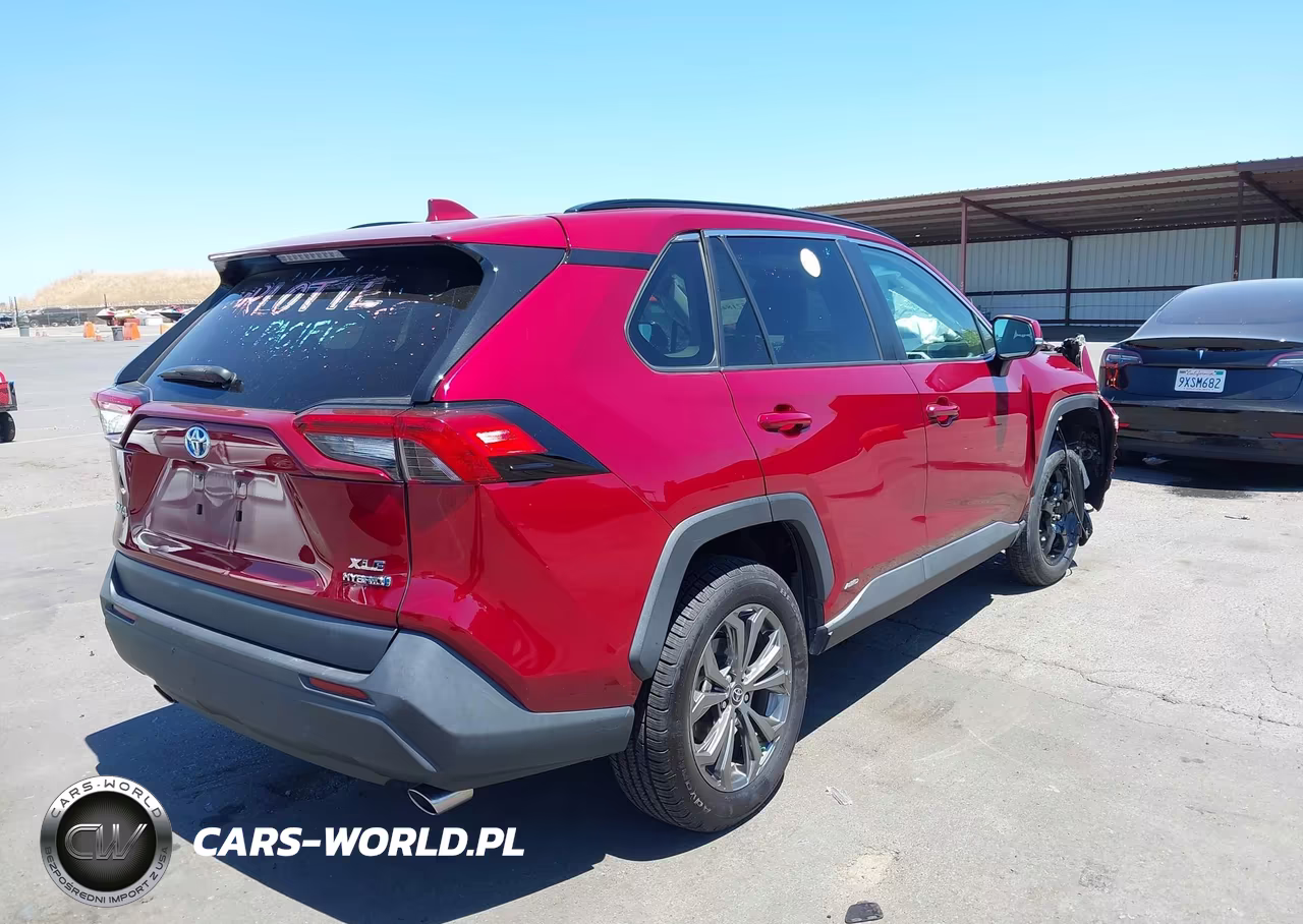 2022 Toyota Rav4 Hybrid Xle Premium VIN:4T3B6RFV8NU068841 - 4