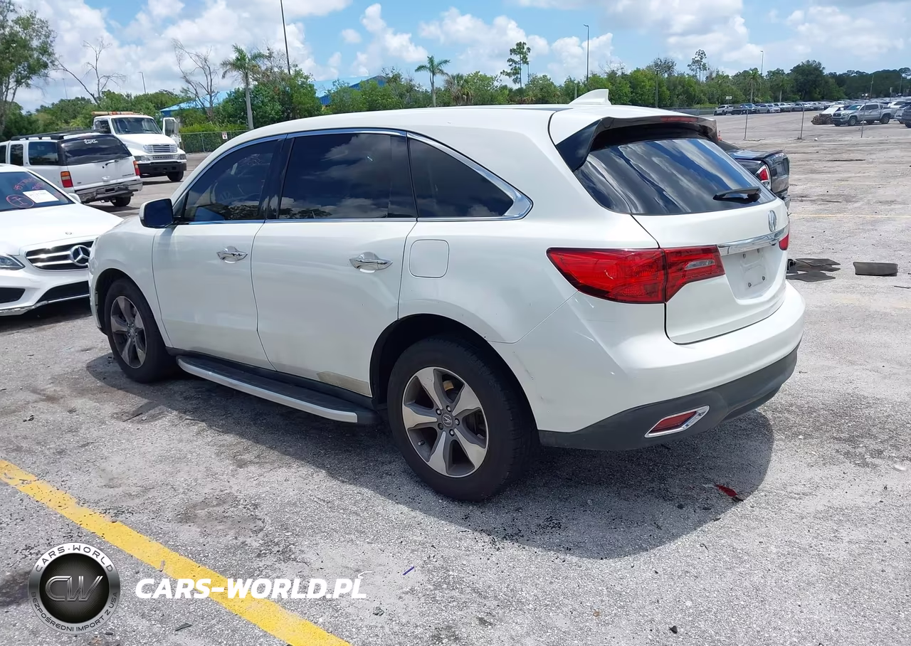 2015 Acura Mdx VIN:5FRYD3H22FB006647 - 3