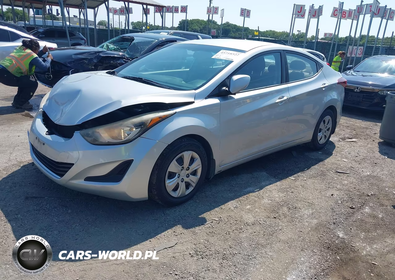 2016 Hyundai Elantra Se VIN:5NPDH4AE0GH781885 - 2
