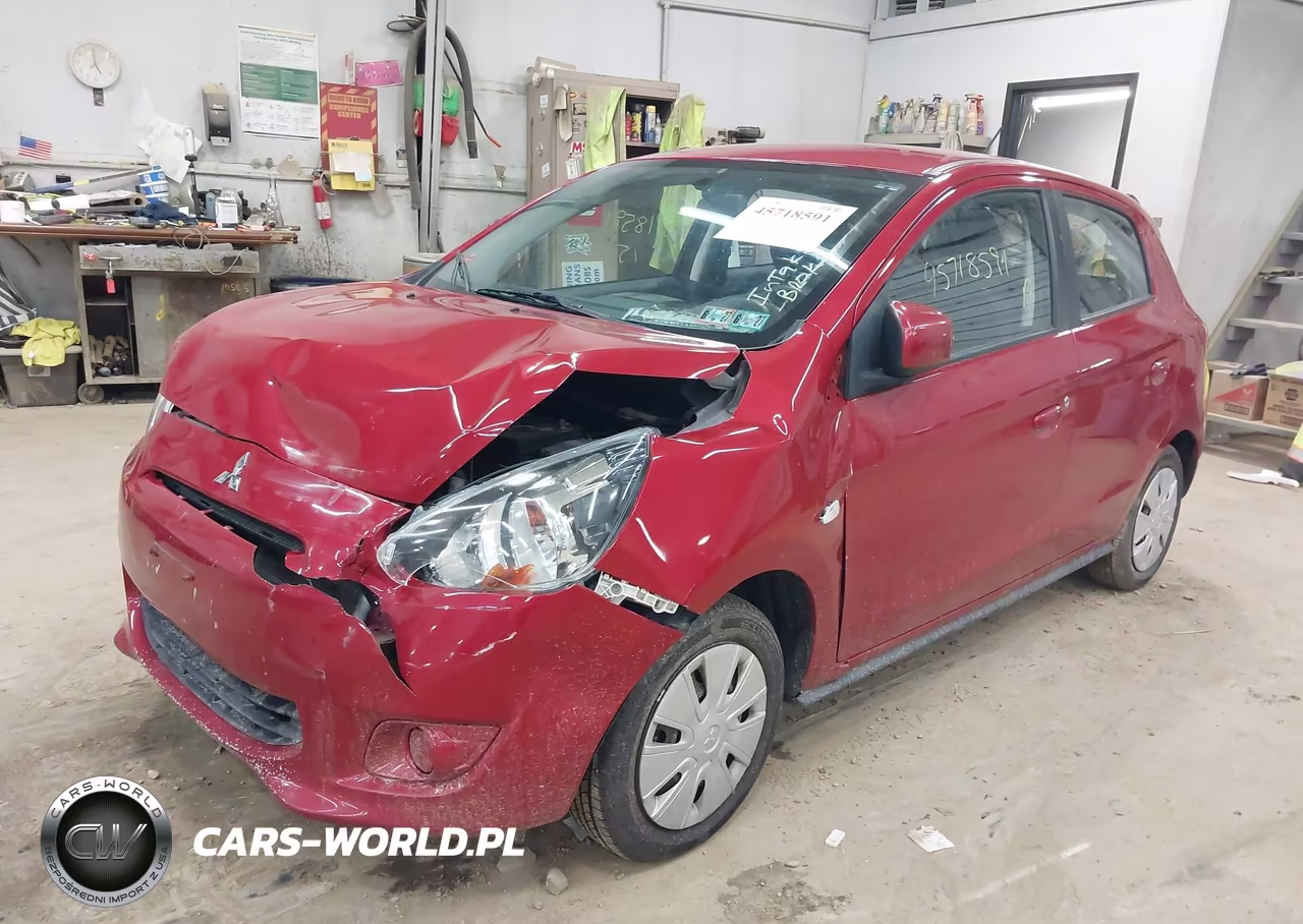 2015 Mitsubishi Mirage De VIN:ML32A3HJ3FH055897 - 2