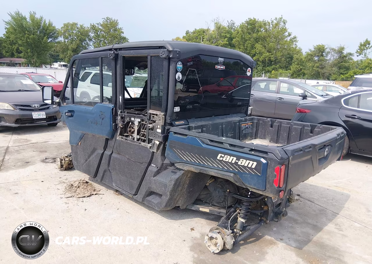 2025 Can-Am Defender Max Limited Cab Hd10-Lone Star Hd10 VIN:3JBUUAX48SK022783 - 3