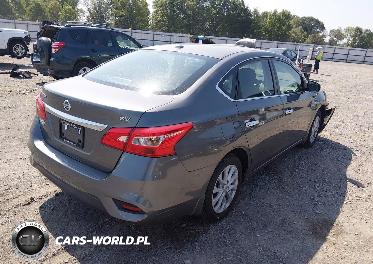 2019 Nissan Sentra Sv VIN:3N1AB7AP0KY388927 - 4