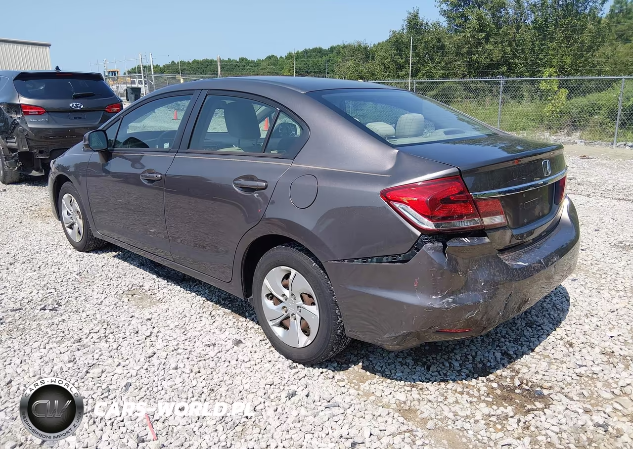 2013 Honda Civic Lx VIN:2HGFB2F59DH529260 - 3