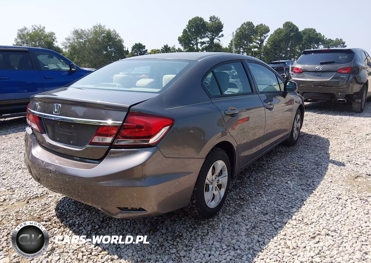 2013 Honda Civic Lx VIN:2HGFB2F59DH529260 - 4