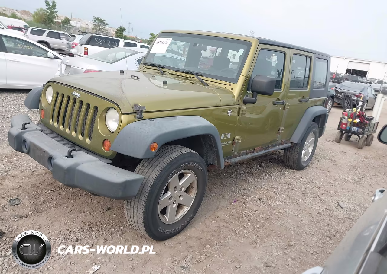 2008 Jeep Wrangler Unlimited X VIN:1J4GA39178L541706 - 2