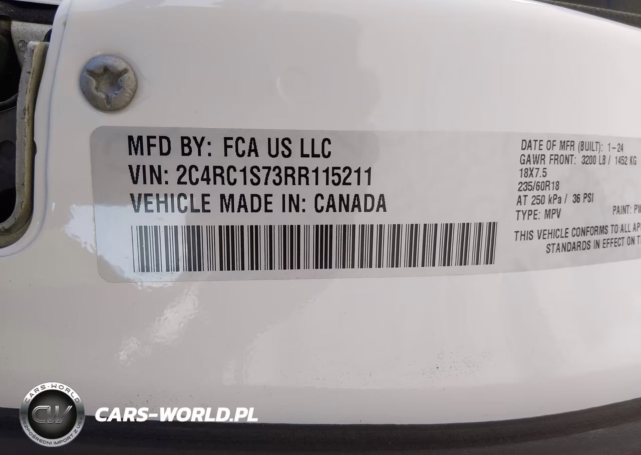 2024 Chrysler Pacifica Hybrid S Appearance Pkg VIN:2C4RC1S73RR115211 - 9