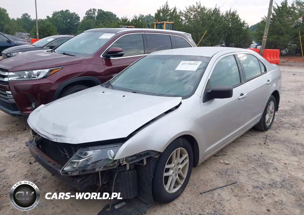 2012 Ford Fusion S VIN:3FAHP0GA1CR219153 - 2