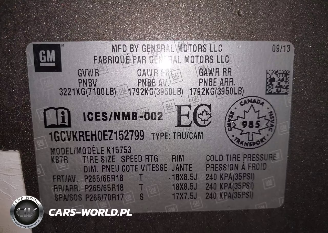 2014 Chevrolet Silverado 1500 Lt VIN:1GCVKREH0EZ152799 - 9