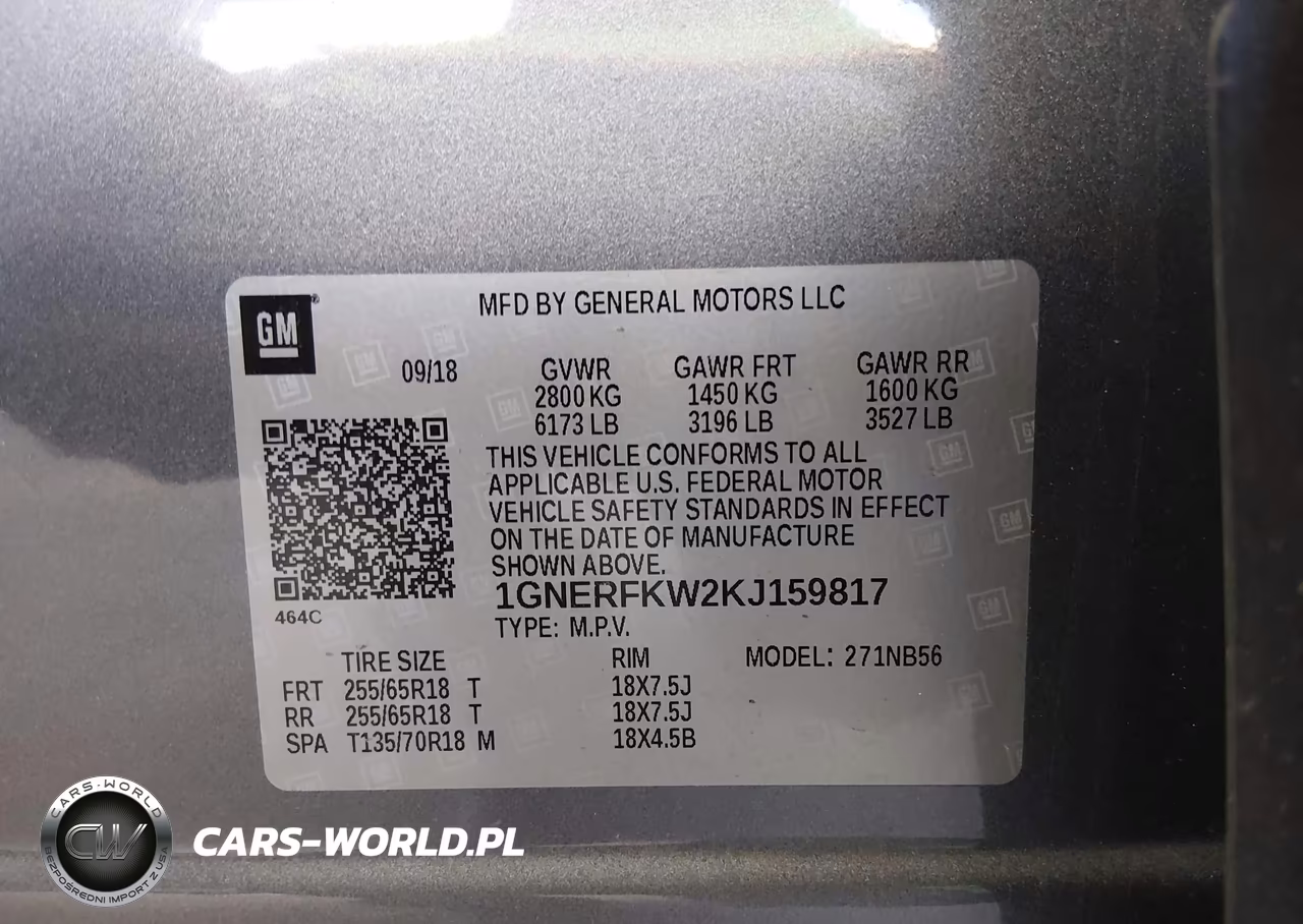 2019 Chevrolet Traverse Ls VIN:1GNERFKW2KJ159817 - 9