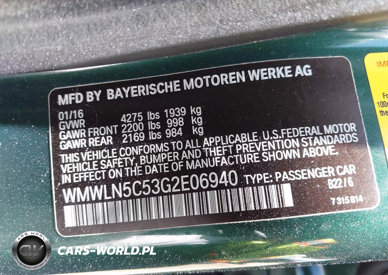 2016 Mini Clubman Cooper VIN:WMWLN5C53G2E06940 - 9