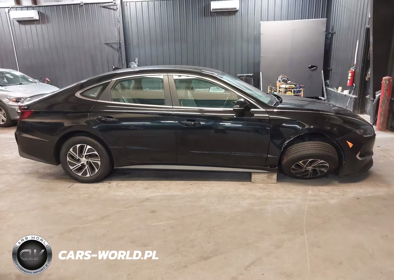 2021 Hyundai Sonata Blue VIN:KMHL24JJ3MA031549 - 18