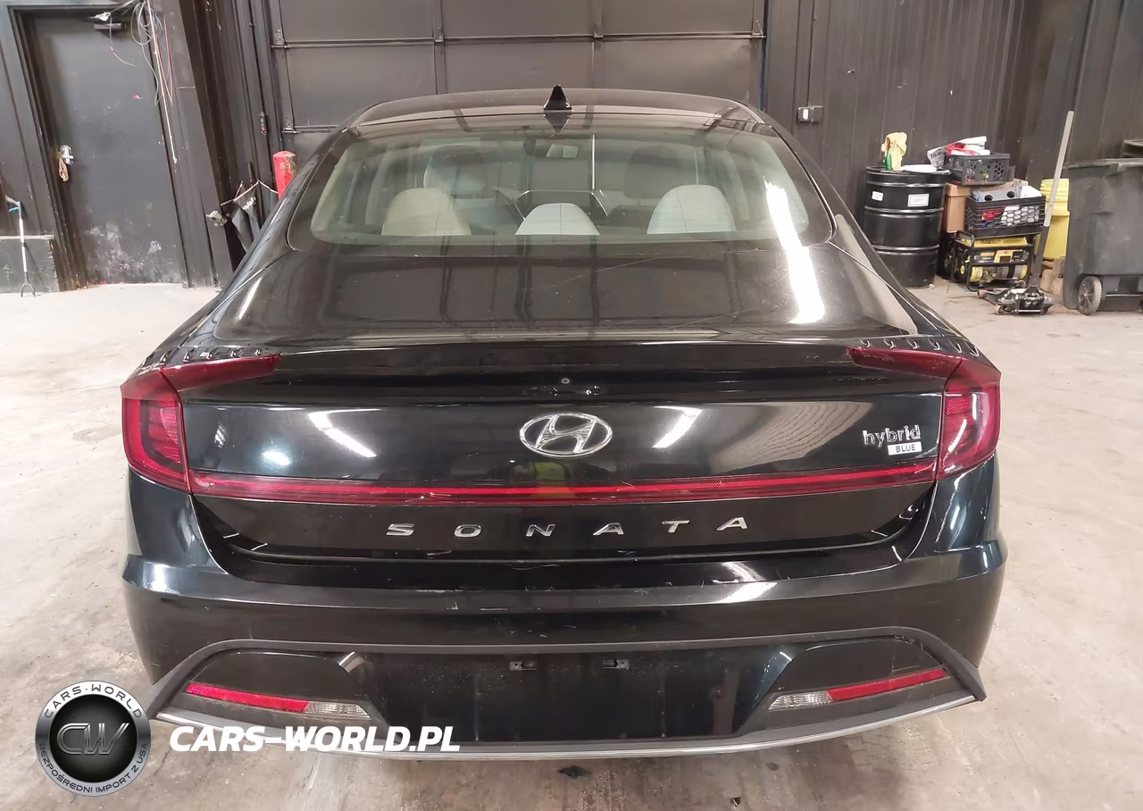 2021 Hyundai Sonata Blue VIN:KMHL24JJ3MA031549 - 21