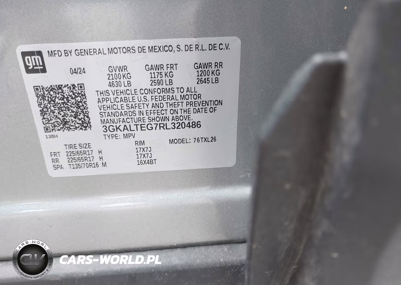 2024 GMC Terrain Awd Sle VIN:3GKALTEG7RL320486 - 9