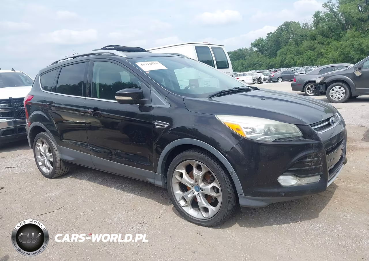 2013 Ford Escape Titanium VIN:1FMCU0J93DUA56667 - 1