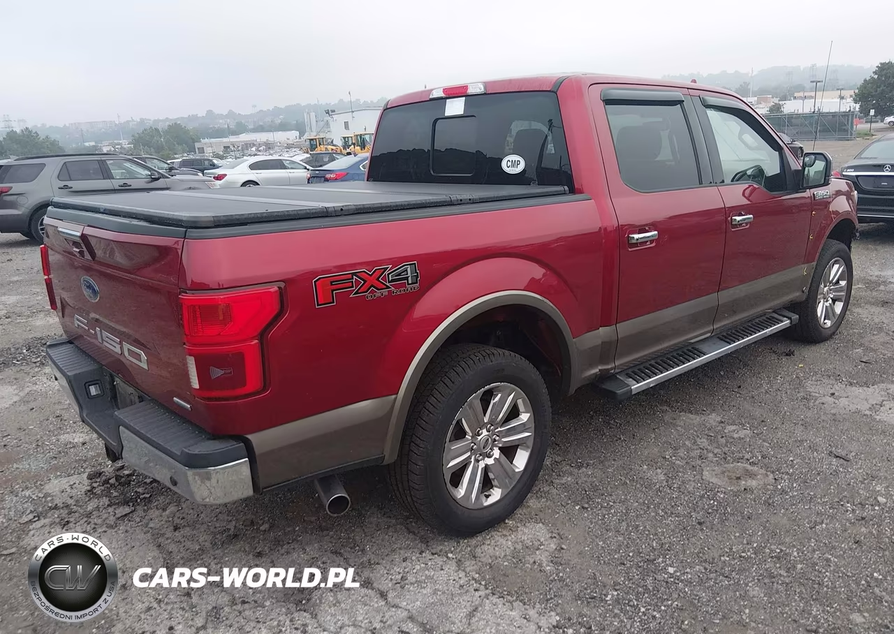 2018 Ford F-150 Lariat VIN:1FTEW1EG8JKC81891 - 4