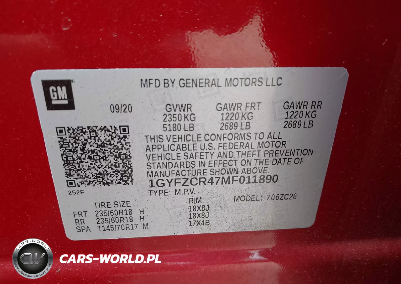 2021 Cadillac Xt4 Fwd Premium Luxury VIN:1GYFZCR47MF011890 - 9