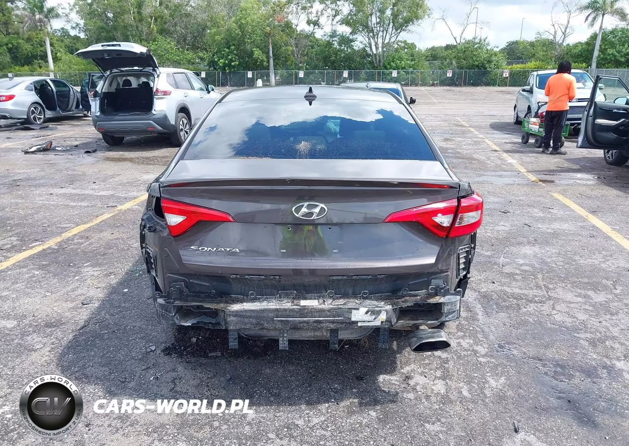 2016 Hyundai Sonata Se VIN:5NPE24AF6GH281924 - 16