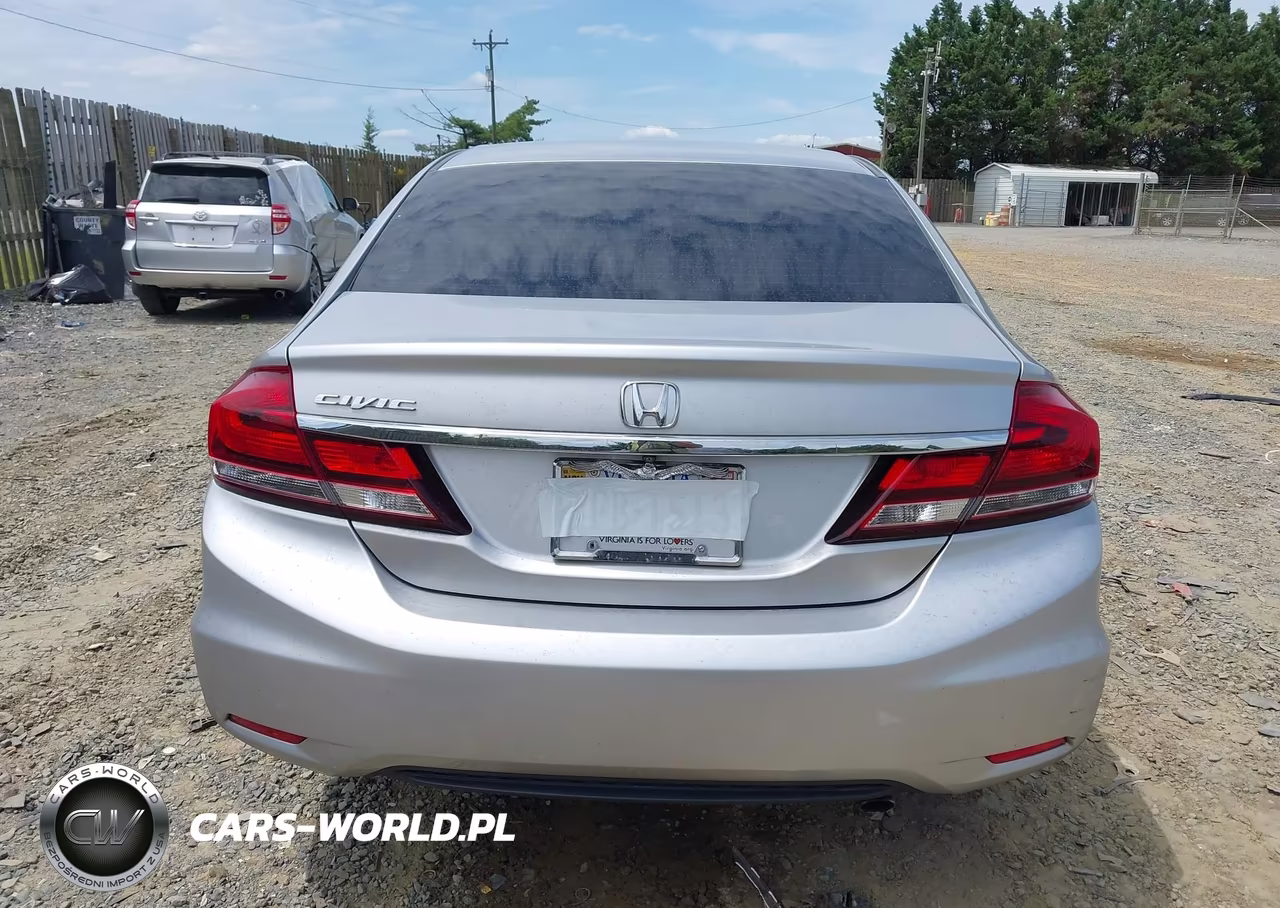 2015 Honda Civic Lx VIN:19XFB2F51FE018817 - 15
