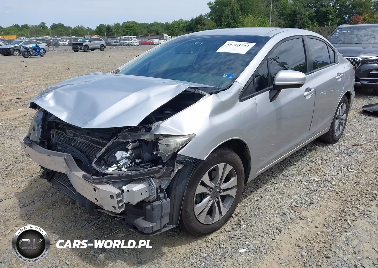 2015 Honda Civic Lx VIN:19XFB2F51FE018817 - 2