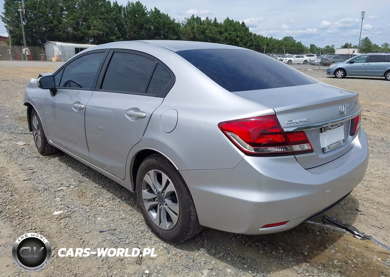2015 Honda Civic Lx VIN:19XFB2F51FE018817 - 3