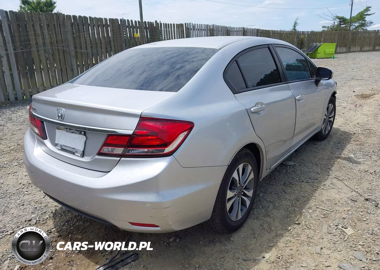 2015 Honda Civic Lx VIN:19XFB2F51FE018817 - 4
