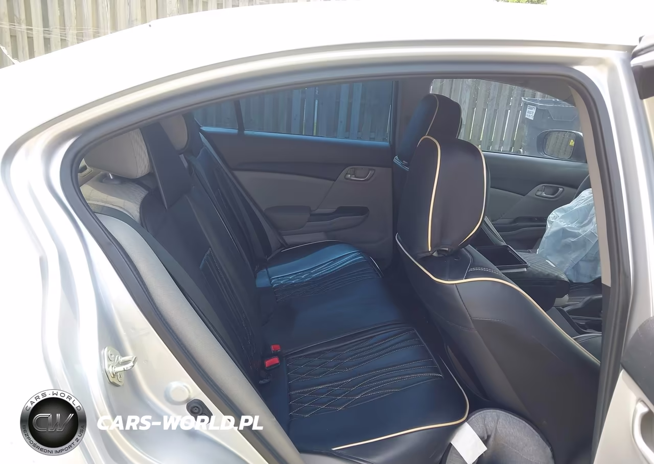 2015 Honda Civic Lx VIN:19XFB2F51FE018817 - 8