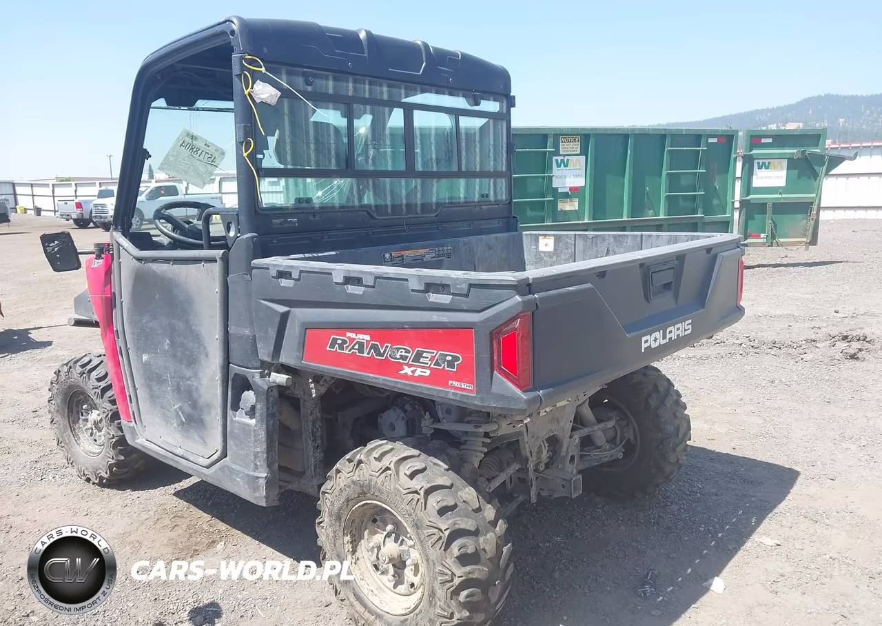 2017 Polaris Ranger Xp 900 Eps VIN:3NSRTE875HG961289 - 3