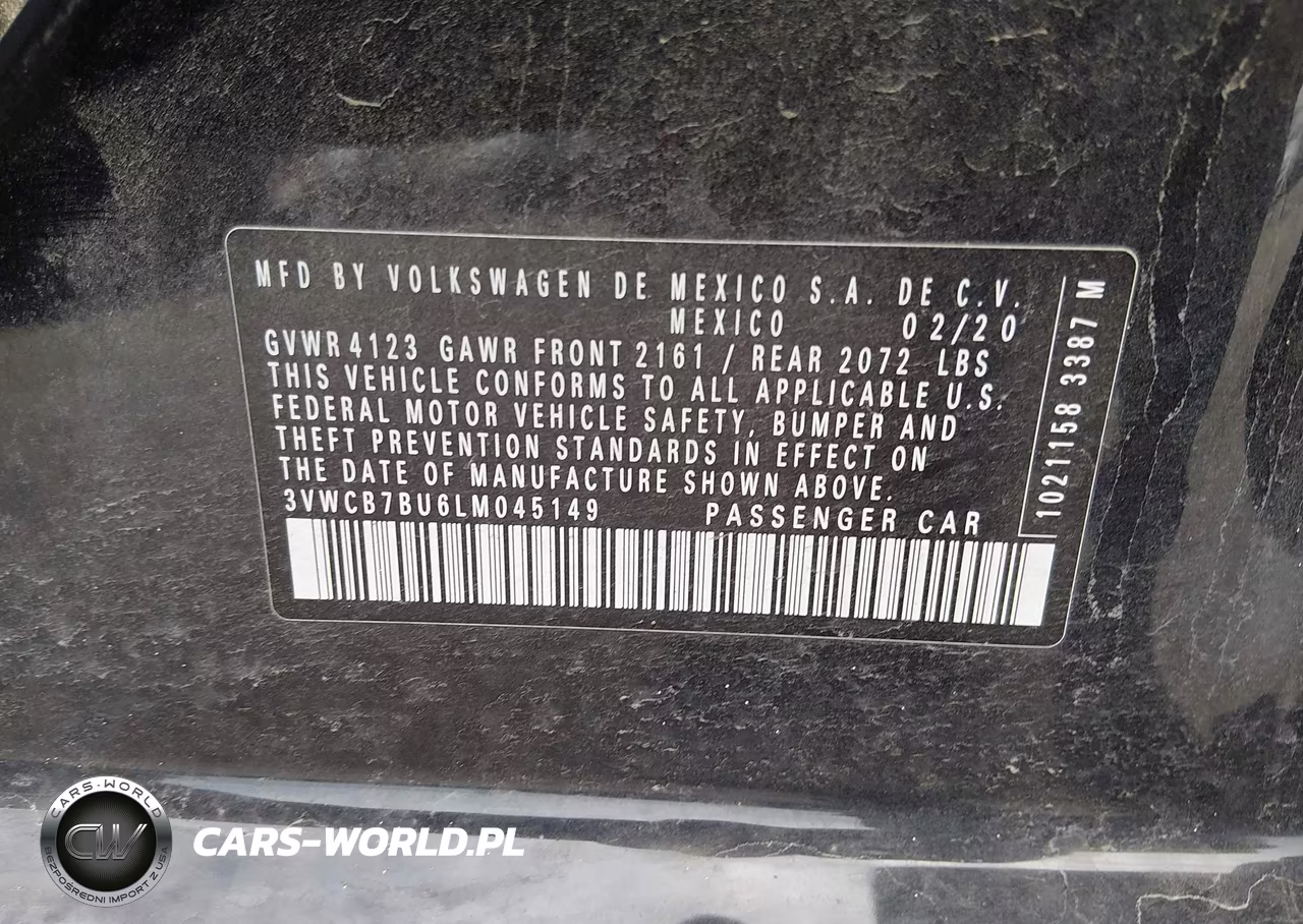 2020 Volkswagen Jetta 1.4T R-Line-1.4T S-1.4T Se VIN:3VWCB7BU6LM045149 - 9