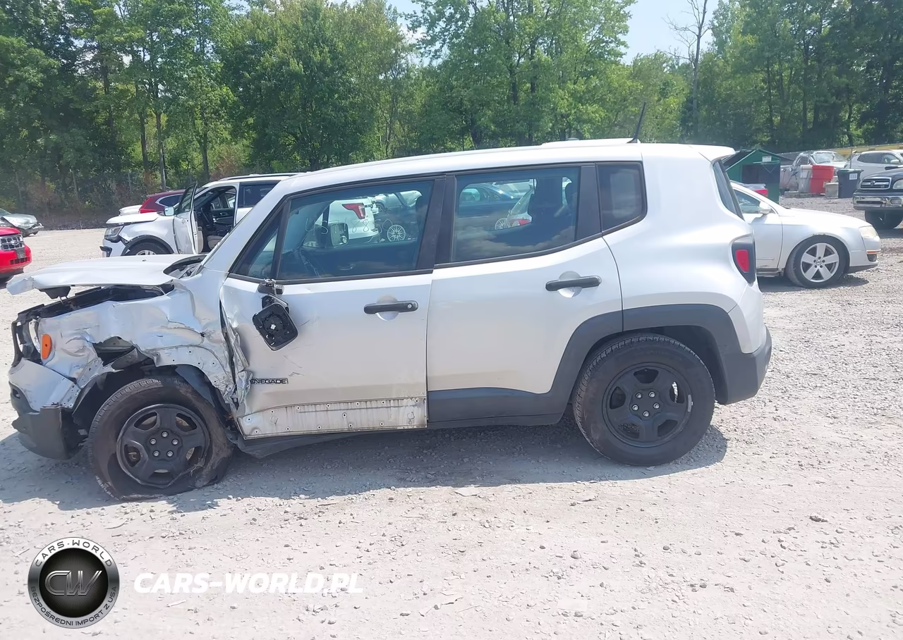 2017 Jeep Renegade Sport VIN:ZACCJAAH7HPF49687 - 14
