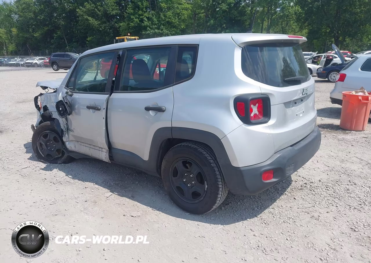 2017 Jeep Renegade Sport VIN:ZACCJAAH7HPF49687 - 3