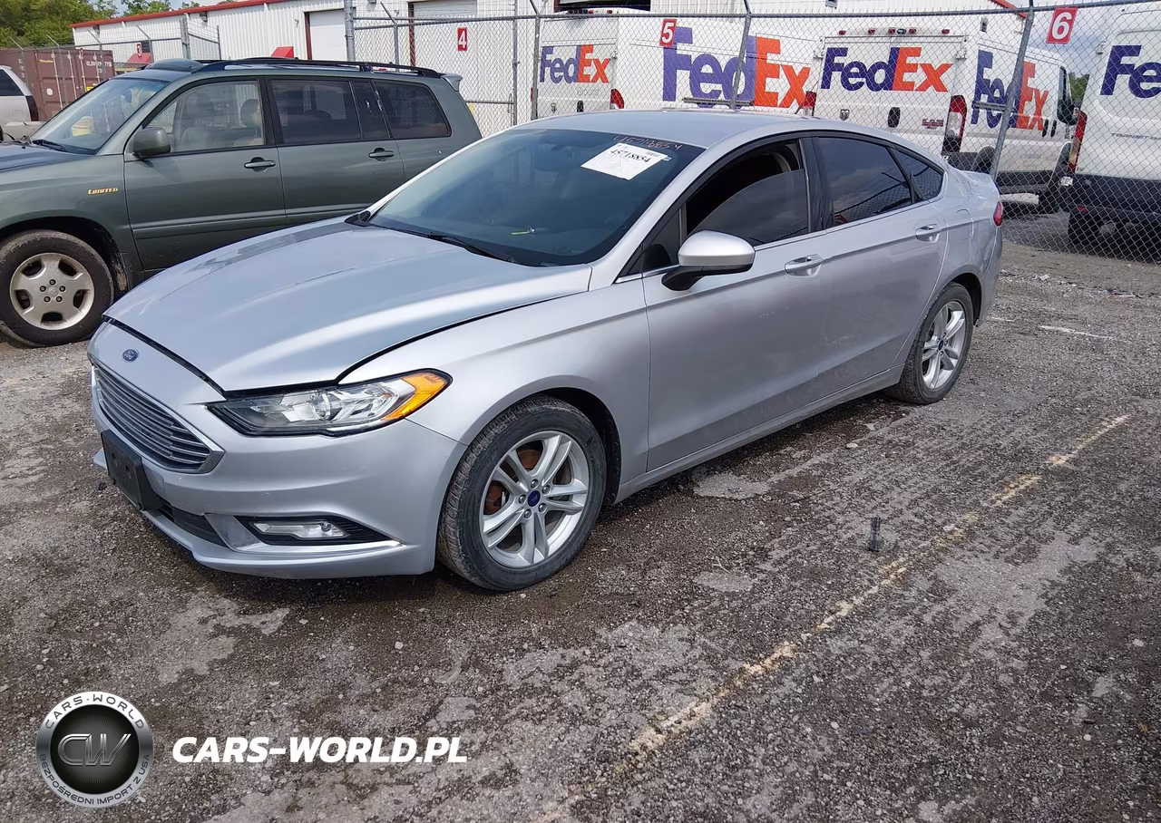 2018 Ford Fusion Se VIN:3FA6P0H74JR108393 - 2