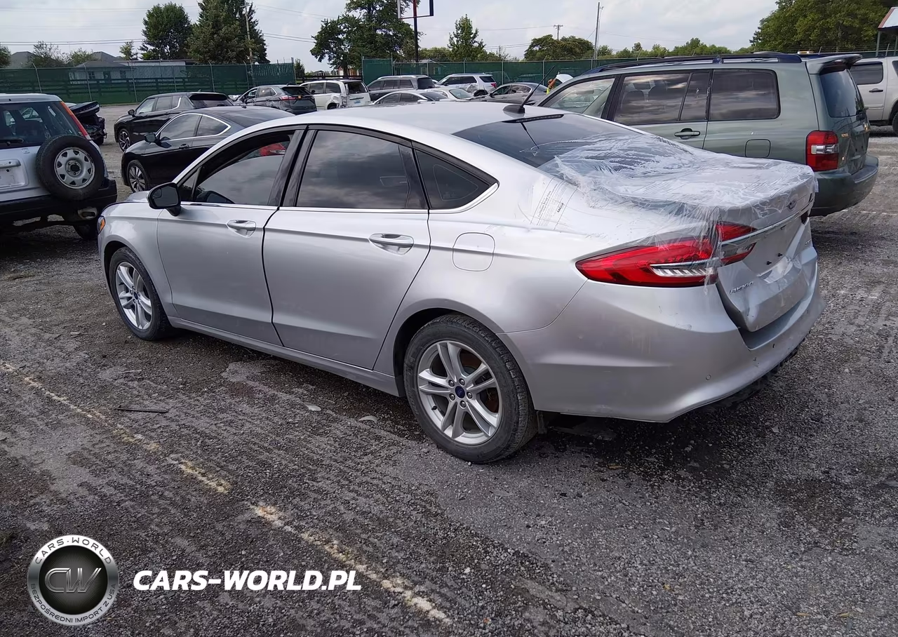 2018 Ford Fusion Se VIN:3FA6P0H74JR108393 - 3