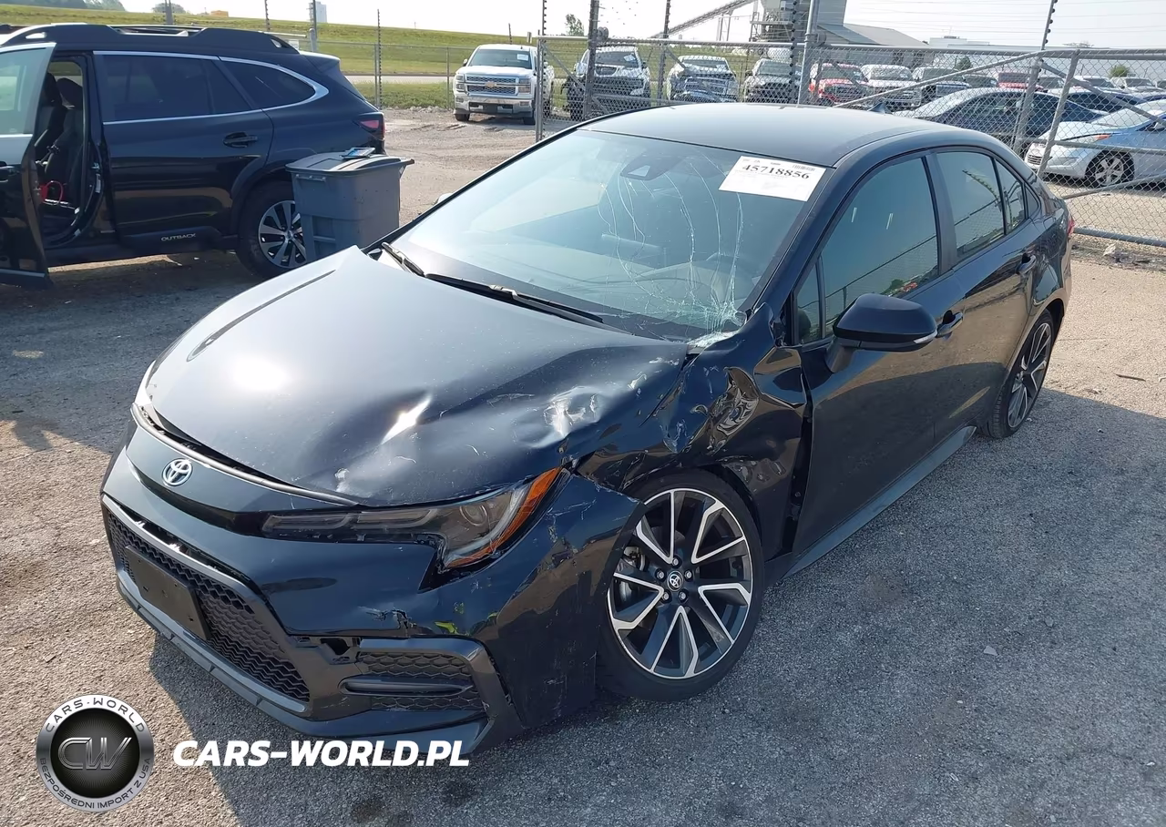 2021 Toyota Corolla Se VIN:JTDS4MCE9MJ069801 - 2