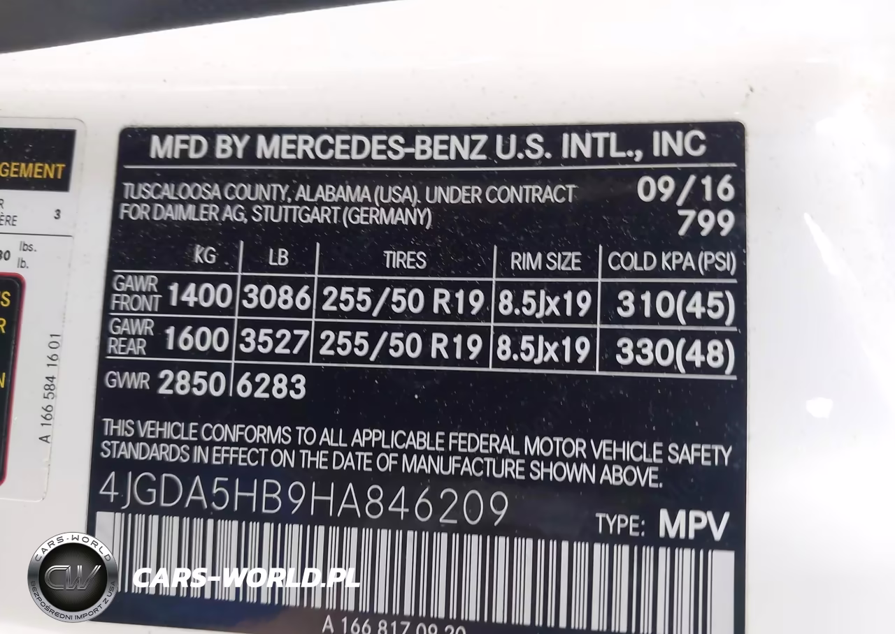 2017 Mercedes-Benz Gle 350 4Matic VIN:4JGDA5HB9HA846209 - 9