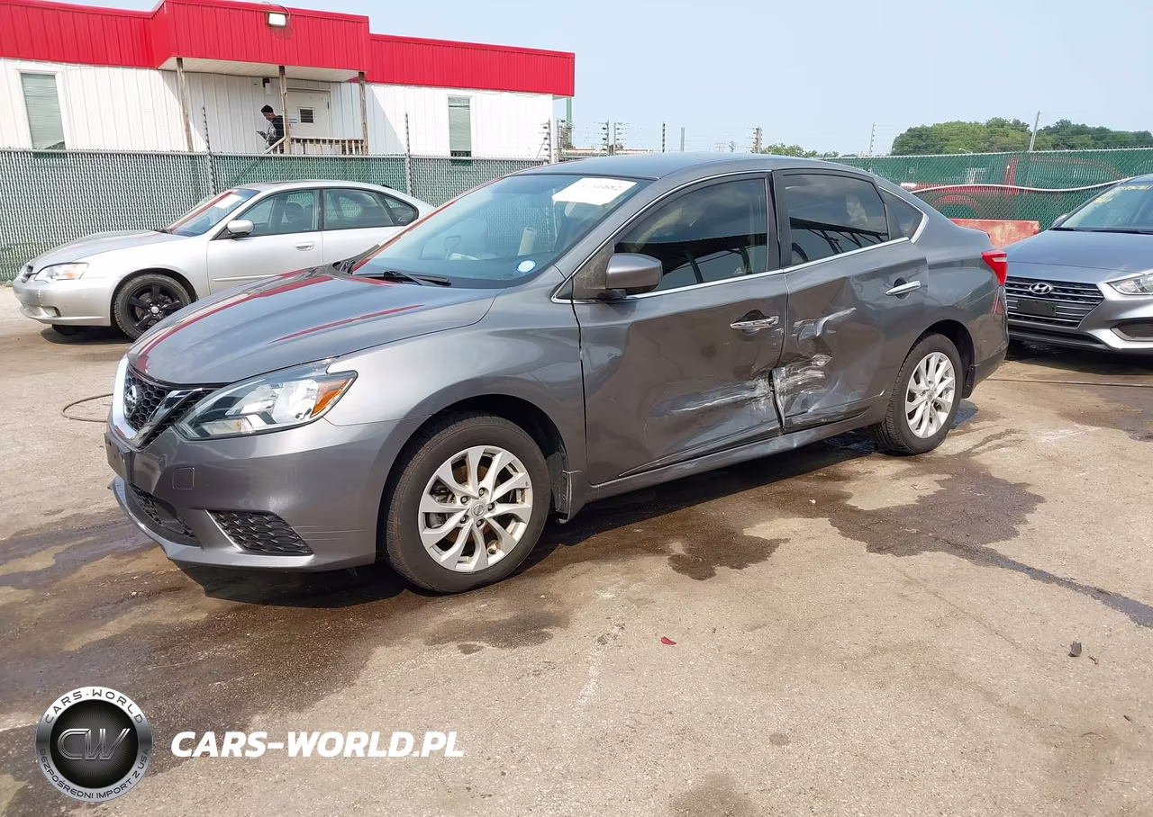 2018 Nissan Sentra Sv VIN:3N1AB7AP9JY213686 - 2